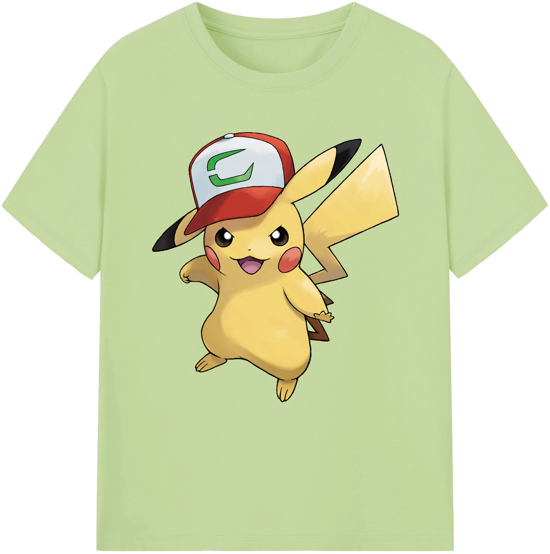 （画像用） ポケットモンスター Pokémon 綿100％半袖Tシャツ（フロントプリント）
